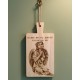 Angel praying  wooden photo engrave-dedication on wood