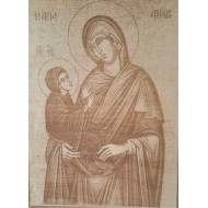 Wooden image of Agia Anna