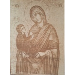 Wooden image of Agia Anna
