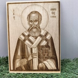 Wooden photo , Agios Athanasios o Megas