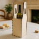  wine gift box by birch wood
