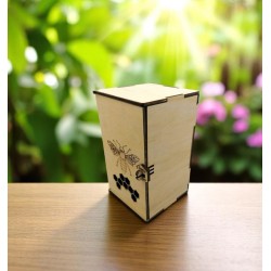 ΗΟΝΕΥ  WOODEN CASE 1