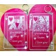 Keychain plexy glass  2 Kards J and Q