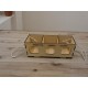 Trible  honey wood box by birch wood