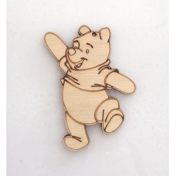 Winnie wooden keychain Winnie wooden keychain