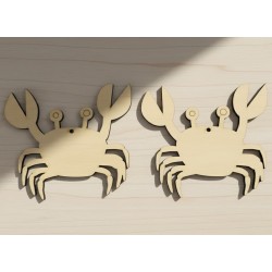 wooden crab wooden crab