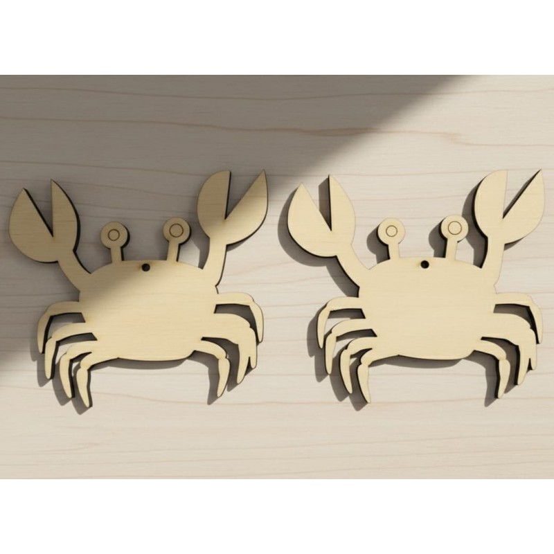 wooden crab, crafts, decorative, school, marriage, tourism gifts Wooden crab by birch wood