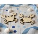 wooden crab, crafts, decorative, school, marriage, tourism gifts Wooden crab by birch wood