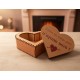 Wooden heart box by carbon wood
