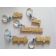 Wooden keychain with name , easy and low cost gifts for personal and profecional use 