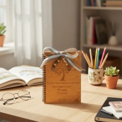Wooden note book ,handmade catalogue