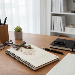 Wooden note diary, tree of life, school gifts Wooden note diary, tree of life, school gifts