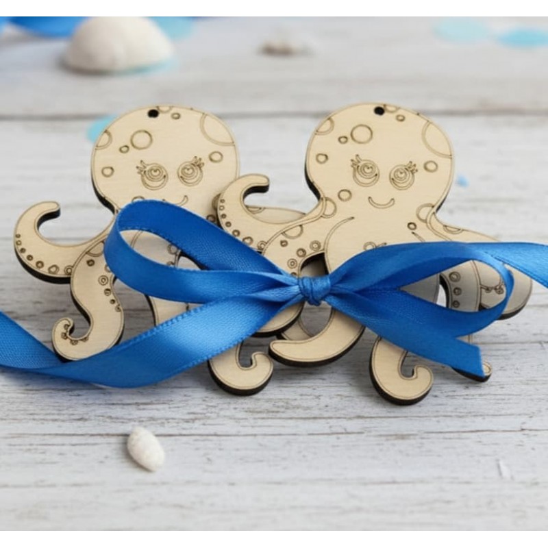 ΟCTAPUS, wooden crafts, decorative, marriage gifts, tourism Οctapus by wood