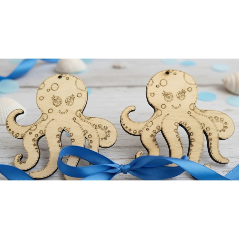 ΟCTAPUS, wooden crafts, decorative, marriage gifts, tourism Οctapus by wood