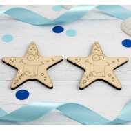 Wooden Sea star 2
