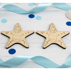 Wooden Sea star 2