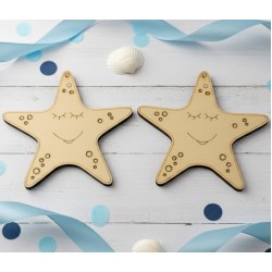 Wooden Sea star