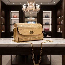 WOODEN BAG MAJOR BEIGE WOODEN BAG MAJOR BEIGE