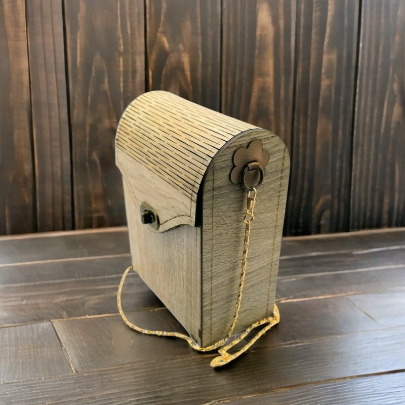 WOODEN BAG MARRY small size