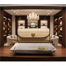 WOODEN BAG MINOR BEIGE WOODEN BAG MINOR BEIGE
