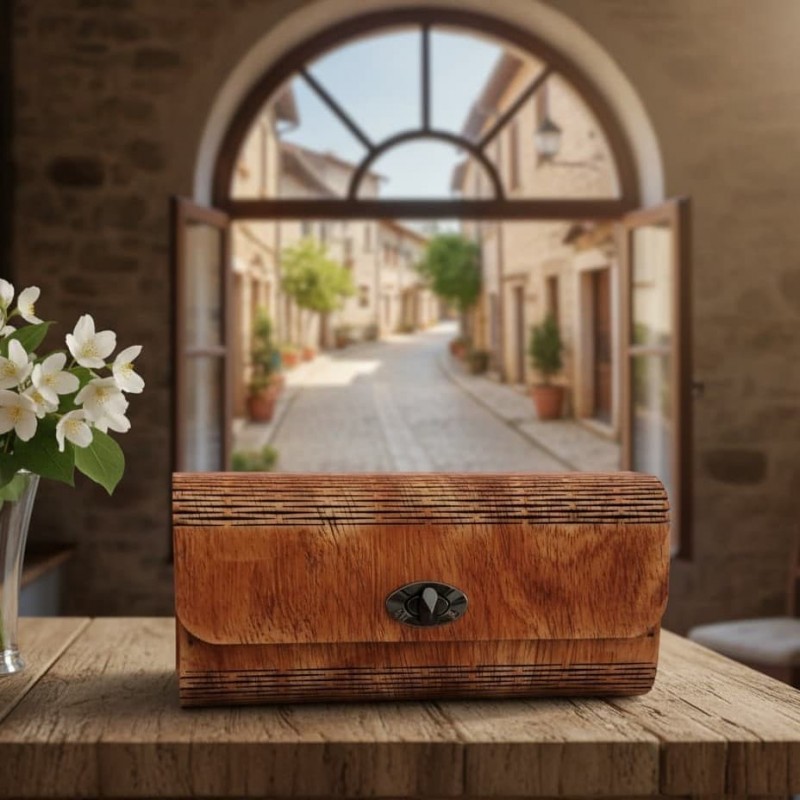 Wooden bag PRETTY No 1, handemade clutch bag, wooden, bag, woman bag, tourism, greece art Wooden bag PRETTY No 1,handmade wooden clutch bag, eco friednly products, woodsweetwood