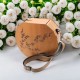 Wooden bag SWEET SPRING , handmade-woman clutchbag, woman fashion ,greek tourism WOODEN BAG SWEET SPRING big size