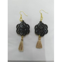 Wooden earrings