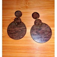 Wooden earrings