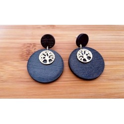 Wooden earrings Wooden earrings