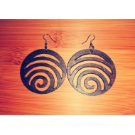 Wooden earrings