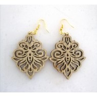 Wooden earrings