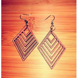 Wooden earrings