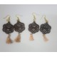 Wooden earrings