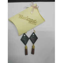 Wooden earrings Wooden earrings