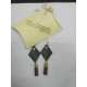 Wooden earrings