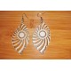 Wooden earrings