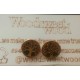 Wooden earrings