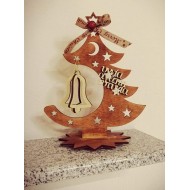Wooden tree with bell