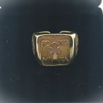 Bronze IC XC NIKA Ring with ARCHON Symbol